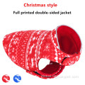 Christmas Style Pet Clothes Christmas Style Double-sides Pet Hoody Pet Clothes Factory